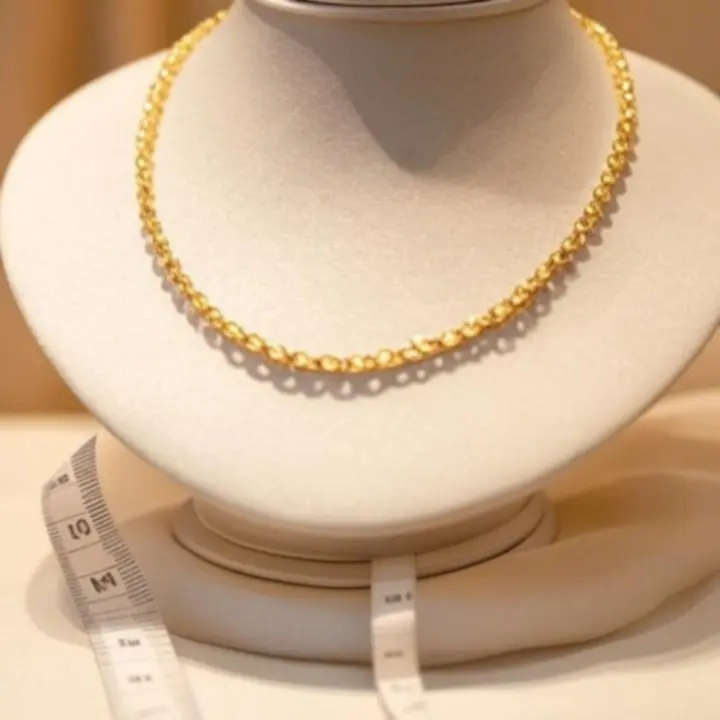 Przewodnik długości naszyjników